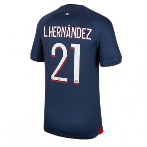 Paris Saint-Germain Lucas Hernandez #21 Domaci Dres 2023-24 Kratak Rukavima